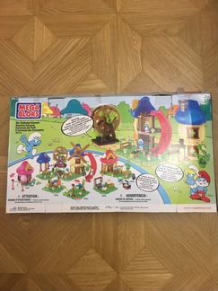 Конструктор mega blocks Smurfs Ярмарка 10173