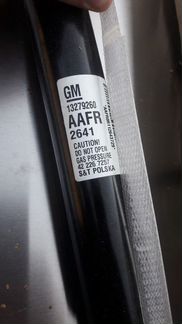 13279260 GM Амортизатор задний в сб. Opel J