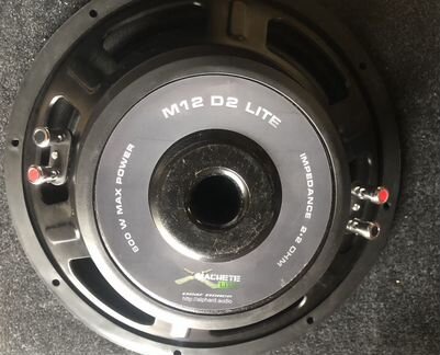 Сабвуфер Alphard Deaf Bonce Machete 12 lite