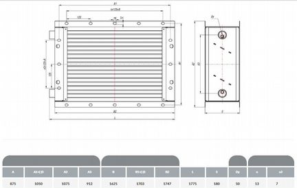 Водяной нагреватель кск 3-11 трёхрядный калорифер