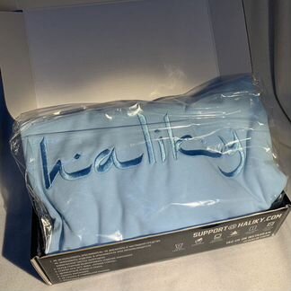 Blue Arabic Logo Tee Haliky