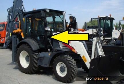 Стёкла на Терекс лобовые нижние правые/левые