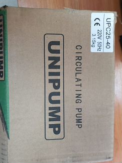 Продаю насос unipump CP 25-40 новый