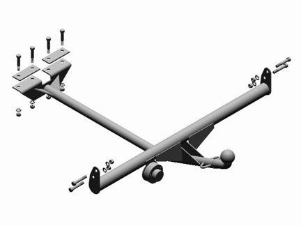 Фаркоп ваз-2106, ваз-21061, ваз-21063, ваз-2101
