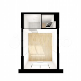 Апартаменты-студия, 24.7 м², 19/28 эт.