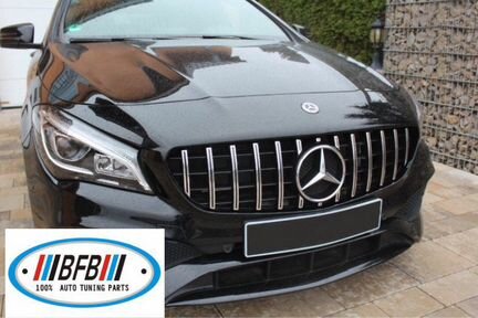 Решётка радиатора Mercedes W218 GT Style