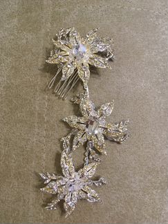 Диадема. Свадебная заколка. Украшение для волос