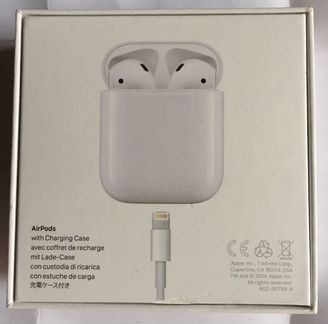 Коробка от AirPods оригинал