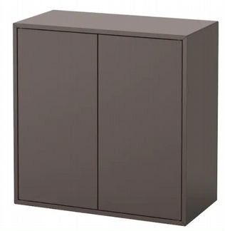 Шкаф IKEA темно-серый 70x35х70