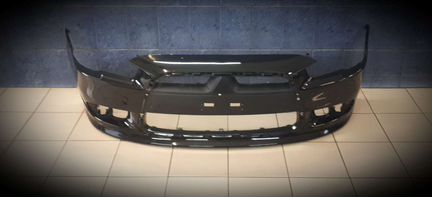 Бампер Mitsubishi Lancer 10 рестай X42
