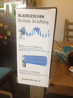 Безлопастной вентилятор Bladeless Fan 10