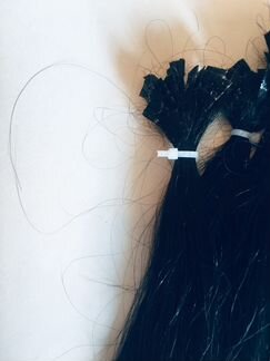 Волосы на капсулах