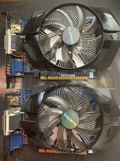 1 видеокарта Gigabyte для 2 мониторов