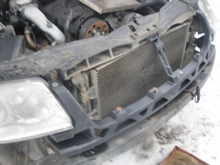 Кронштейн опора переднего бампера vw passat b5+