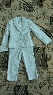 Костюм летний одежда пиджак капри Zara 116 5-6лет