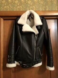 Дубленка авиатор натуральная