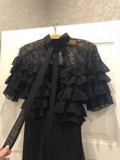 Накидка платье с брюками