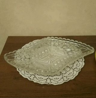 Ваза хрустальная