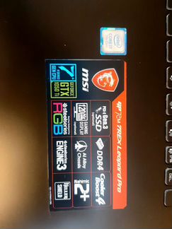 Игровой ноутбук msi gp72m 7rex Leopard pro