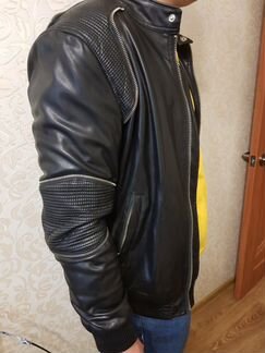 Мужская кожанная куртка
