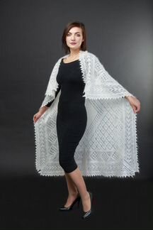 Пуховая шаль 