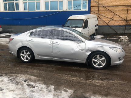 Mazda 6 1.8 МТ, 2008, битый, 256 200 км
