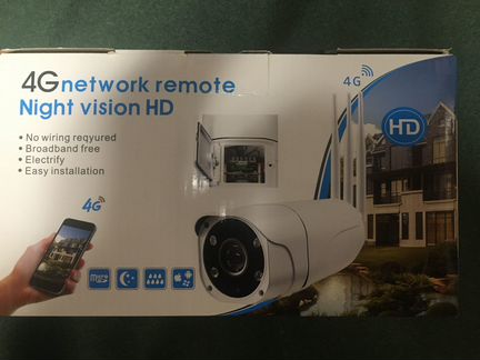 Уличная 4G WiFi Ip Camera с SIM картой Link NC44G