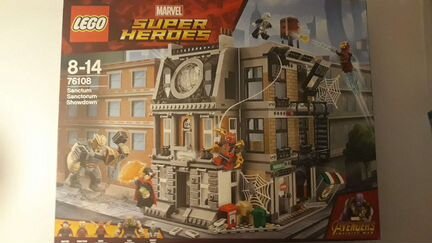 Lego marvel Super Heroes 76108 Решающий бой в Санк