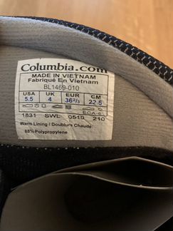 Ботинки зимние Columbia 36 размер (RU)