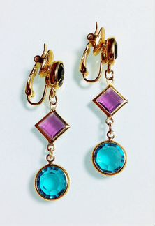 Винтажные клипсы Trifari