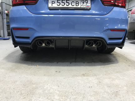 Карбоновый диффузор Vorsteiner GTS для BMW F80 F82