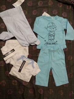 Пакет 8 вещей на рост 56-62 (новое)