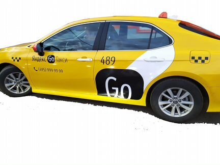Наклейки Новый бренд для Яндекс такси 