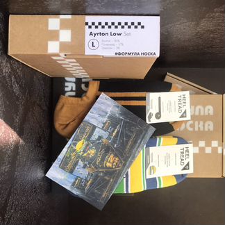 Ayrton Senna. Комплект носок Heel Tread