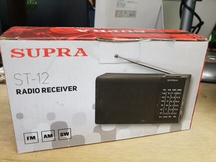 Новый радиоприемник supra ST-12