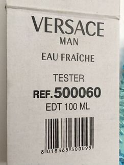 Versace Eau Fraiche Man, тестер 100 мл