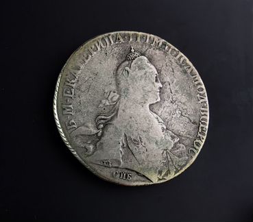 Рубль 1768 аш спб Екатерина