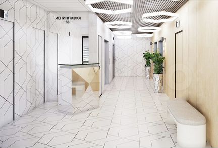 2-к квартира, 68.5 м², 6/29 эт.