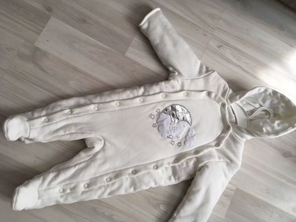 Комбез утеплённый 74 новый Papitto
