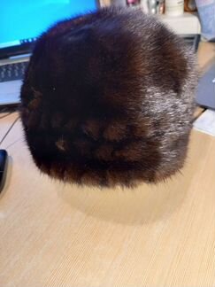 Шапка женская, норка, размер 57