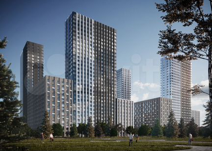 2-к квартира, 41.9 м², 30/30 эт.