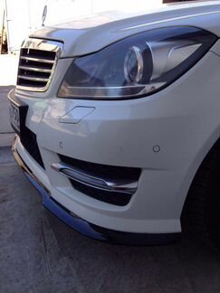 Сплиттер для Mercedes C W204 / Мерседес Ц В204