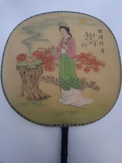 Веер шёлковый (Япония)