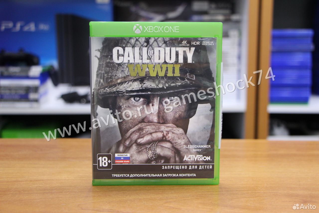 83512003625  Call of Duty: wwii - Xbox One Б.У (Обмен) 