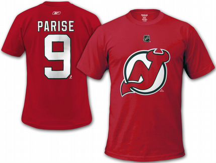 Футболка New Jersey Devils N9 (Закари«Zach»Паризе)