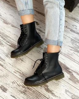 Ботинки Dr martens 1460 Black (кожа)