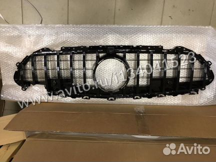 Решетка радиатора мерседес cls c257 черная