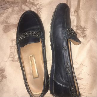 Кожаные слипоны Rendez-Vous