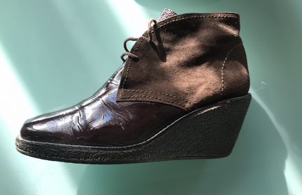 Полуботинки на платформе