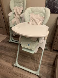 Стульчик для кормления happy baby william V2 blue